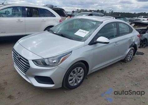 2022 Hyundai Accent Se из США, поврежденный, VIN 3KPC24A65NE154378